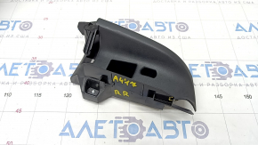 Seat belt guide rear right Audi A4 B9 17- black, broken