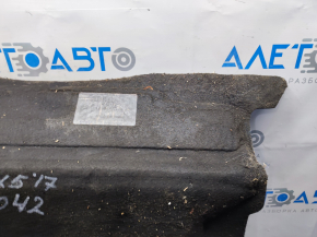 Boot floor Ford Fusion mk5 17-20 black, dry cleanable