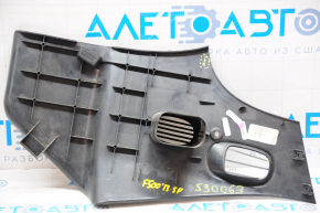 Right center console trim Fiat 500 12-19 broken mount, scratches