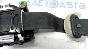Passenger seat belt Infiniti Q50 14-17 black, dry cleanable