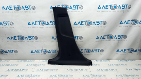 Center pillar trim lower left Mazda 6 13-21 type 1 black, plastic turned white, cracked mount