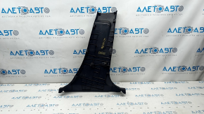 Center pillar trim lower left Mazda 6 13-21 type 1 black, plastic turned white, cracked mount