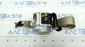 Seat belt rear left Audi A4 B9 17 - beige, for cleaning