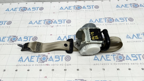 Seat belt rear right Audi A4 B9 17 - beige, for cleaning