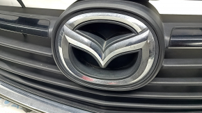 Radiator grill Mazda 6 13-17 complete with badge, chrome, sand on chrome