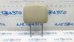 Headrest front left A4 B9 17-19 leather, beige, for cleaning