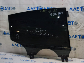 Glass door rear right side Tesla Model X 16-21 type 1, tinted, scratches