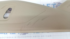 Driver's seat side trim left Audi A4 B9 17-19 beige, for cleaning