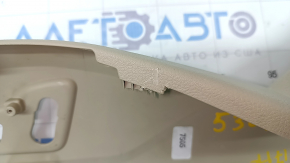 Side trim passenger seat right Audi A4 B9 17-19 beige, scratches