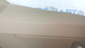 Side trim passenger seat right Audi A4 B9 17-19 beige, scratches