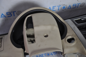 Torpedo front panel without AIRBAG Nissan Altima 13-18 beige, for cleaning