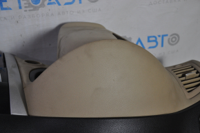 Torpedo front panel without AIRBAG Nissan Altima 13-18 beige, for cleaning
