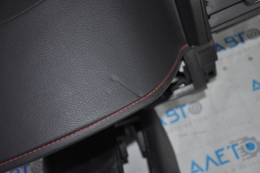 Torpedo front panel without AIRBAG Toyota Camry v55 15-17 usa red stitching, pressed, worn steering wheel pad