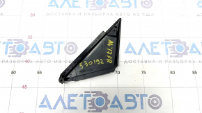 Triangle plug door front right Audi A4 B9 17- black gloss, scratches