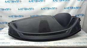 Torpedo front panel with AIRBAG Mazda 6 13-15 prerest, black, scratch
