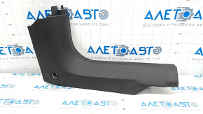 Front right threshold trim Fiat 500X 16-18 black, without plug, worn