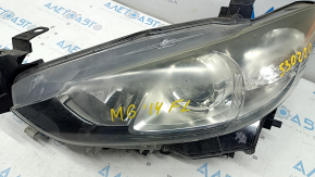 Headlight front left Mazda 6 13-17 bare usa halogen, for polishing, sand, breakage crepe