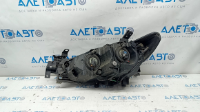 Headlight front right Mazda 6 13-17 bare usa halogen, for polishing, sand, cracks on glass