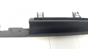 Front panel trim central Audi A4 B9 17- black, scratch