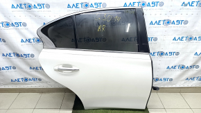 Door assembly rear right Infiniti Q50 14- white QAA