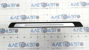 Door sill trim outer front right Audi A4 B9 17- chrome, scratches