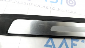 Door sill trim outer front right Audi A4 B9 17- chrome, scratches