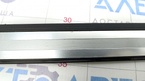 Door sill trim outer front right Audi A4 B9 17- chrome, scratches