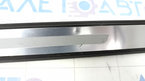 Door sill trim outer front left Audi A4 B9 17- chrome, bumps, scratches