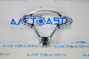 Tesla Model X Steering Wheel Cover 16-21 Chrome, Minor Scratches, Poke