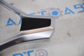 Tesla Model X Steering Wheel Cover 16-21 Chrome, Minor Scratches, Poke
