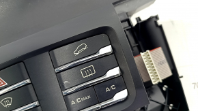Porsche Macan 15-18 climate control with heating without ventilation, bump on chrome