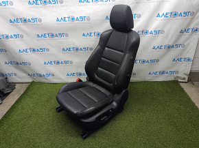Driver's seat Mazda 6 13-15 with airbag, leather black, electric, worn, tears
