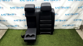 Backrest of the rear row of seats left Mazda 6 13-21 leather black