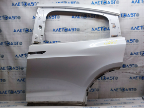 Door bare rear left Tesla Model X 16-21 white PPSW, small bumps