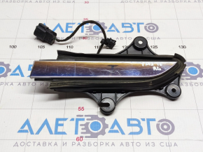 Door handle outer rear left Tesla Model X 16-21 chrome, scratches