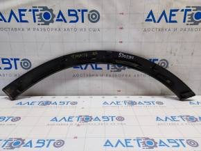 Tesla Model X 16-21 rear right fender arch trim on door, scratch