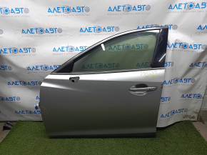 Door assembly front left Mazda 6 13-21 keyless, silver 38P, dented