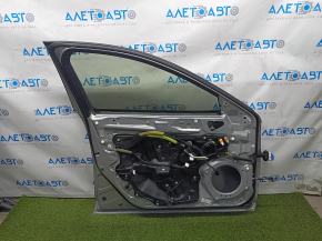 Door assembly front left Mazda 6 13-21 keyless, silver 38P, dented