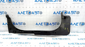 Front right threshold trim Fiat 500L 14 - black, worn