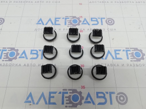 Clips for door trim card front right Porsche Macan 15- 9 pieces
