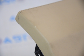 Tesla Model X Driver's Knee Pad 16-21 Leather Beige Scratches