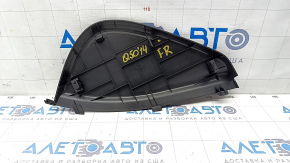 Front panel trim side right Infiniti Q50 14-17 black