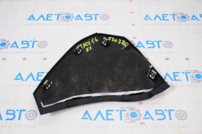 Front panel trim left side Tesla Model X 16-21 black, cracked, scratch