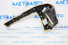 Tesla Model X 16-21 glove compartment front panel trim beige, scratches