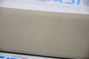 Tesla Model X 16-21 glove compartment front panel trim beige, scratches