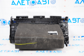 Glove box, glove compartment Tesla Model X 16-21 leather beige, scratches, broken crepe