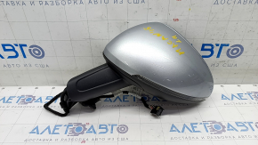 Side mirror left Porsche Macan 15-13 pins, silver, turn signal, backlight