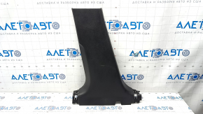 Center pillar trim lower left Infiniti Q50 14- black, scratches