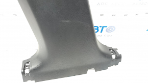 Center pillar trim lower left Infiniti Q50 14- black, scratches