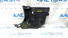 Front pillar trim right lower Infiniti Q50 14- black, scratches